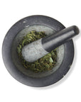 Fox Run Black Granite Mortar and Pestle,7.68" x 6.89 x 7.48"