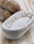 Oblong Proofing Basket and Liner