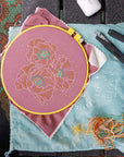 Cosmic Poppies Embroidery Kit