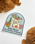Take Me To The Farmer's Market Sticker