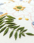 April Flowers Embroidery Kit
