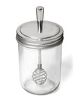 Honey Dipper Lid for Wide Mouth Mason Jar