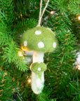 Ornament - Felt Mushrooms