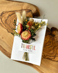 Thankful For You | Wildflower Seed Card + Tiny Bouquet