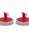 Silicone Oil Cruet Pour Spout Lid for Mason Jars