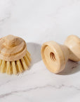 Bamboo Dish Scrubbing Brush with Replaceable Head