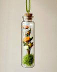 Mix Wildflower Terrarium Christmas Ornament