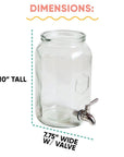 Kombucha Jar with Valve