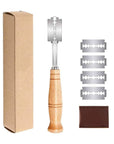 Wooden Handle Bread Lame Bread Scoring Tool