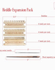 Heddle Expansion Kit for Darning Loom