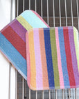 Upcycled Felted Flannel Dish Cloth