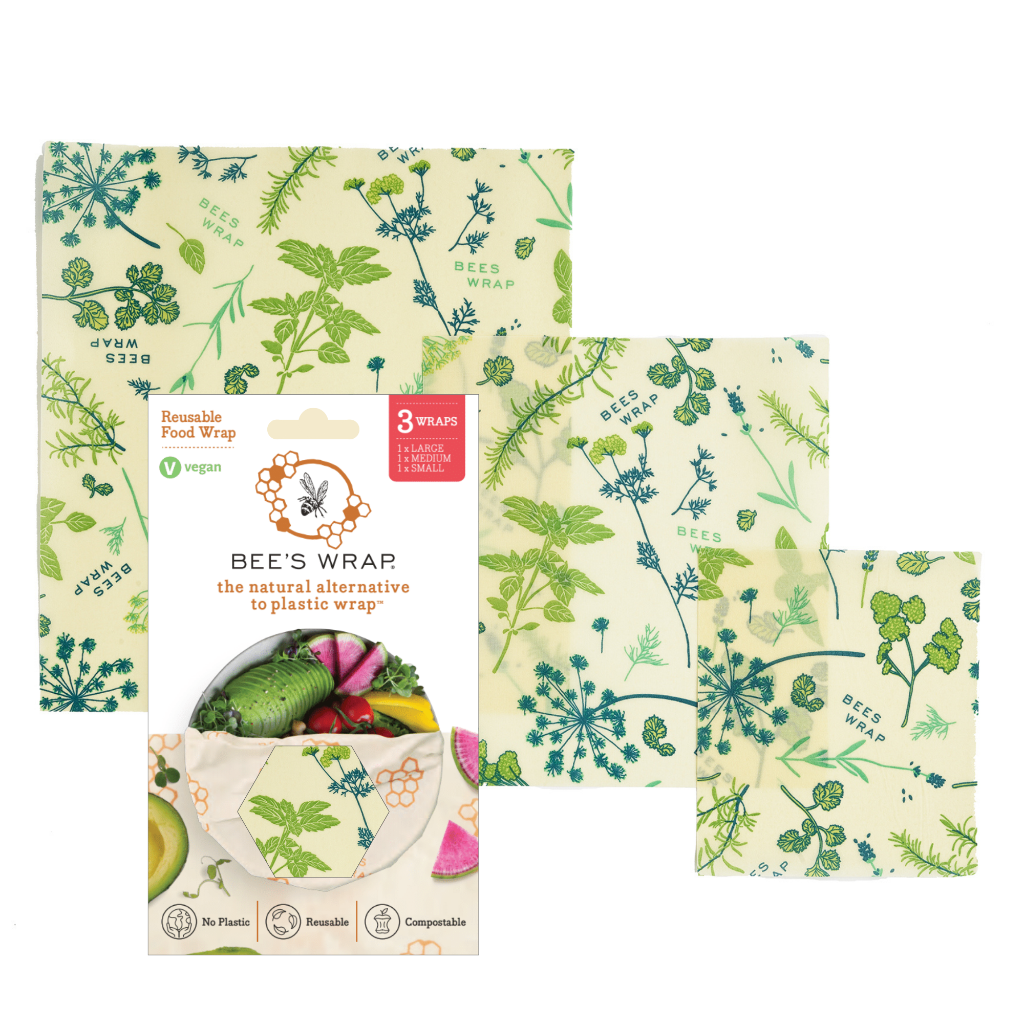 Bee's Wrap - Assorted 3 Pack
