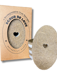 Scrub Be Love Oval Heart Kitchen Sponge - Pack of 4