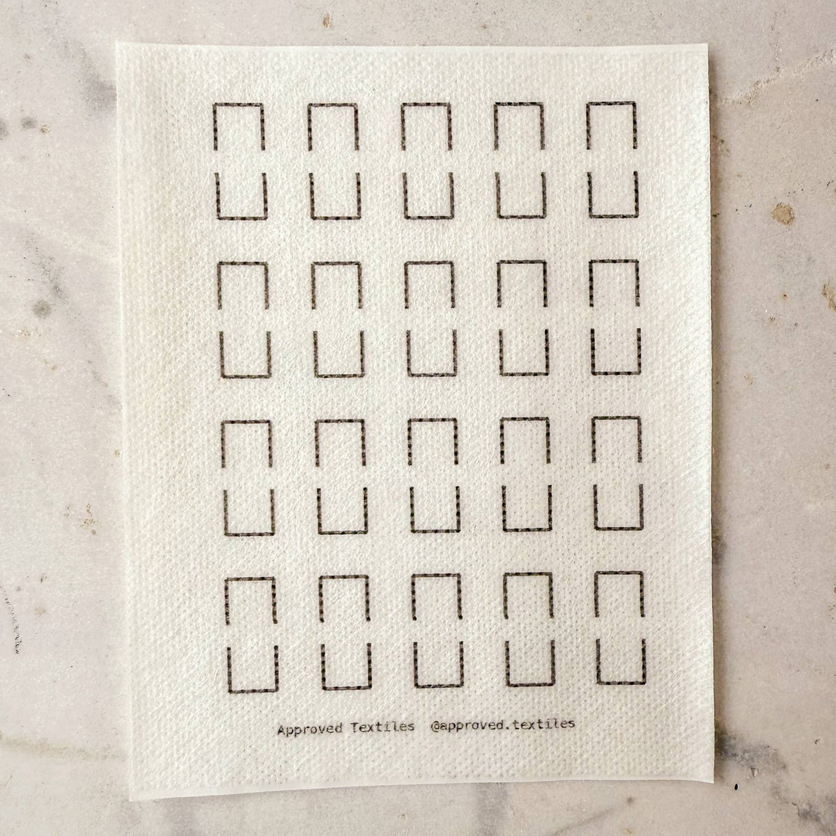 Agnes Martin Mending + Embellishment Transfer