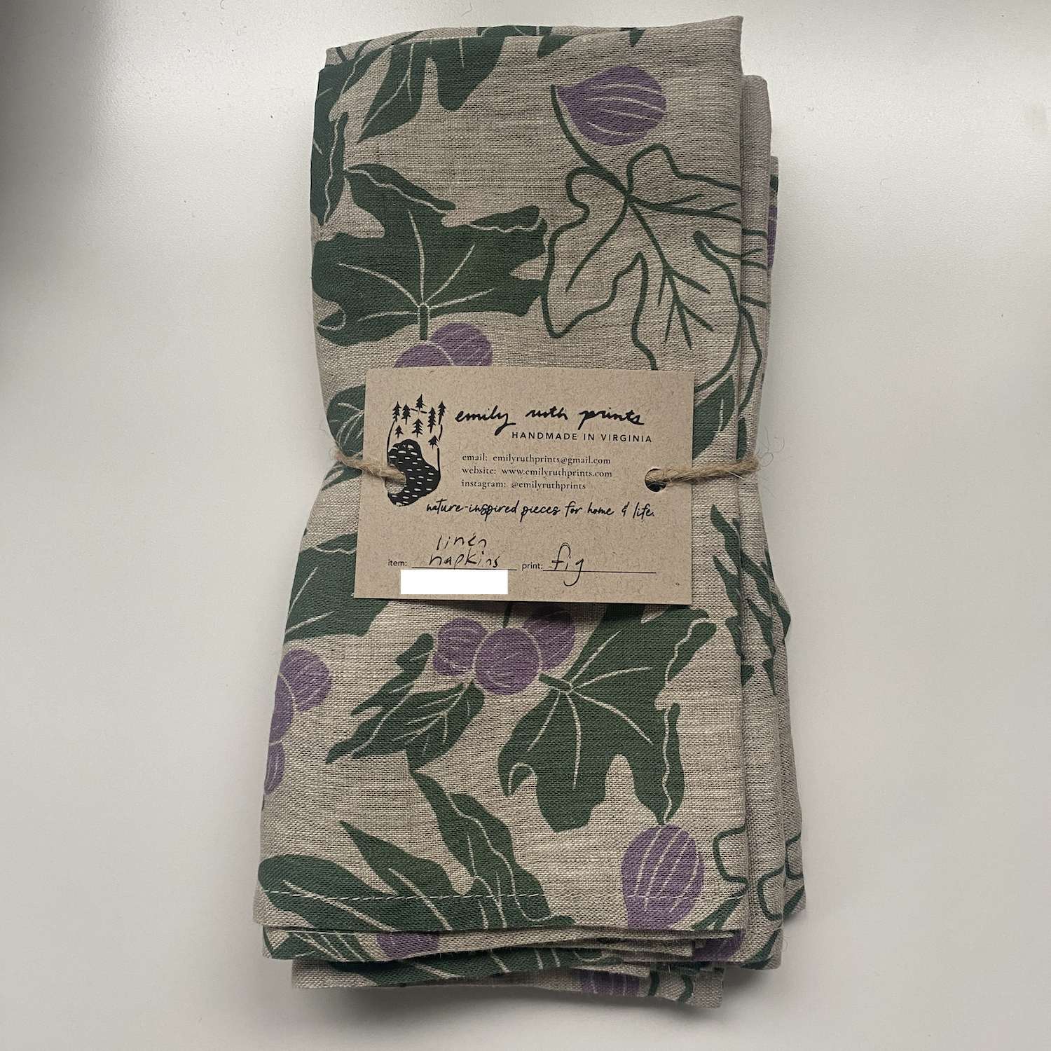 Linen napkins (Set of 2)