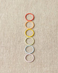Cocoknits Colorful Ring Stitch Markers - Jumbo