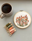 Embroidery Kit  - Avonlea in Terracotta