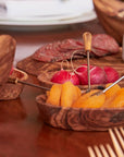 Italian Olivewood Aperitivo Bowls - Set of 4