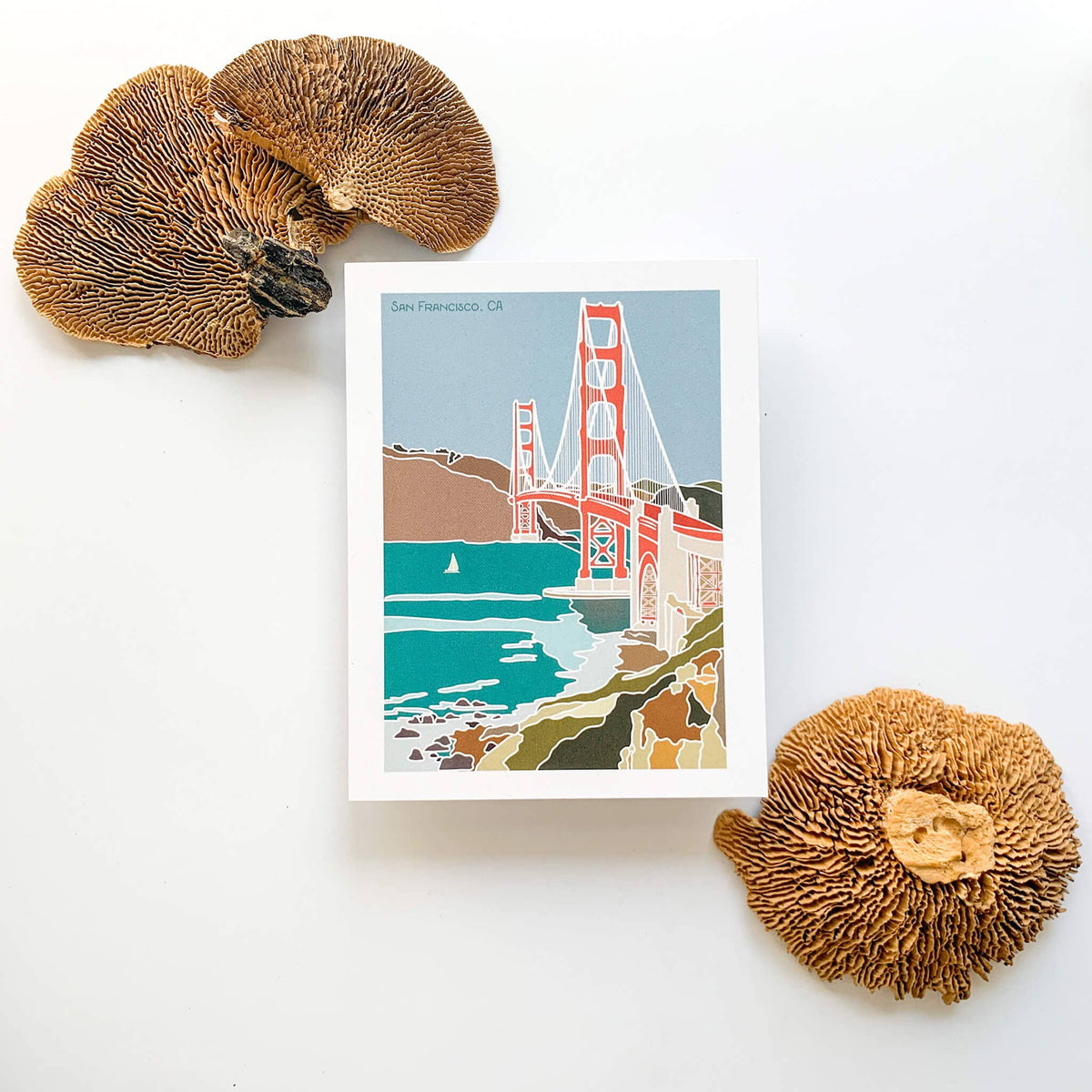 San Francisco - Golden Gate Bridge Greeting Card