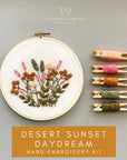 Hand Embroidery Kit - Desert Sunset Daydream