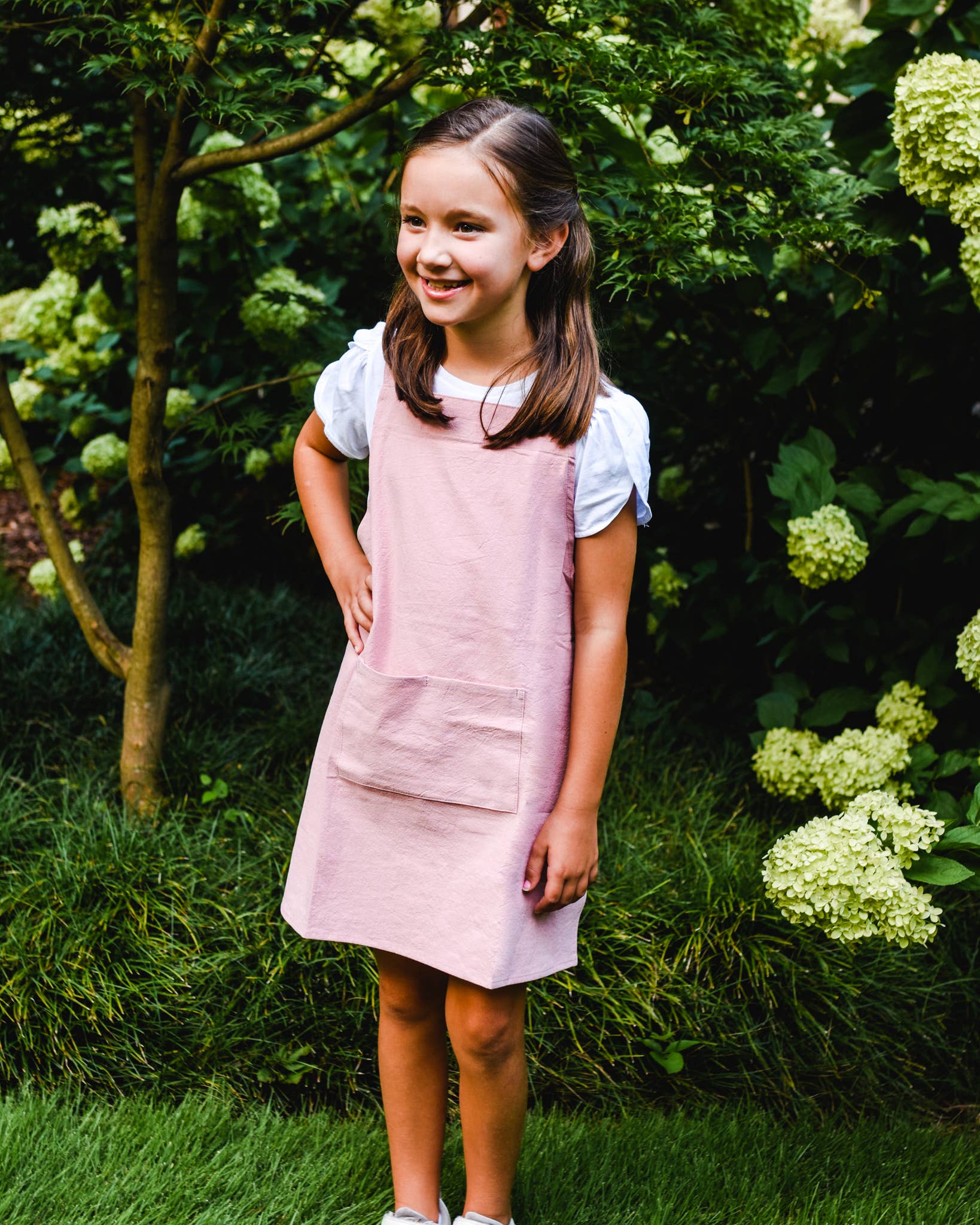 Cotton Cross Back Apron