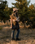 Harvesting & Gathering Bag- Waxed Canvas