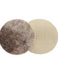 Wool & Leather Coasters - Shetland Cloud