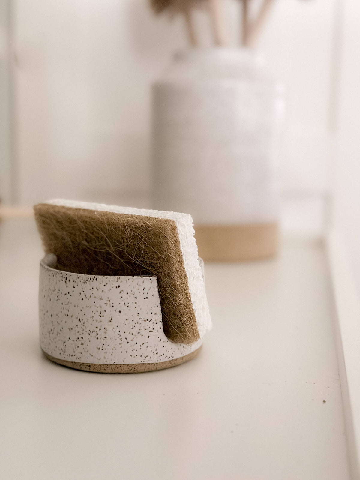 Artisanal Handmade Ceramic Sponge Holder