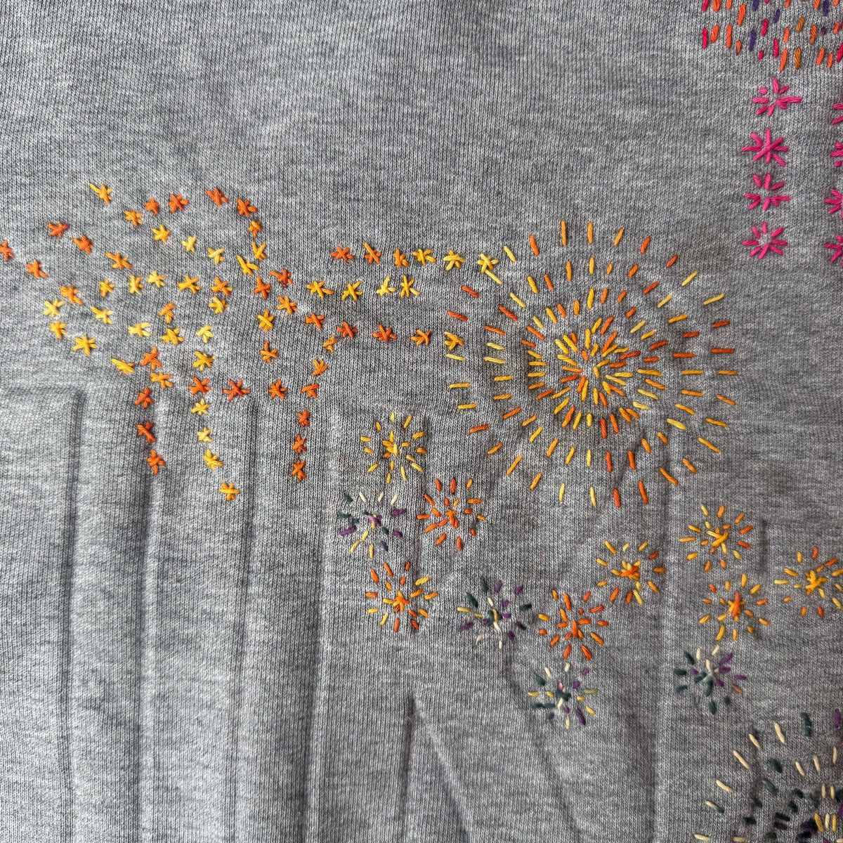 Hanabi (Fire Flowers): Visible Mending Transfers