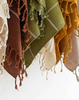 Oversized Woven Hand Towel in Sienna