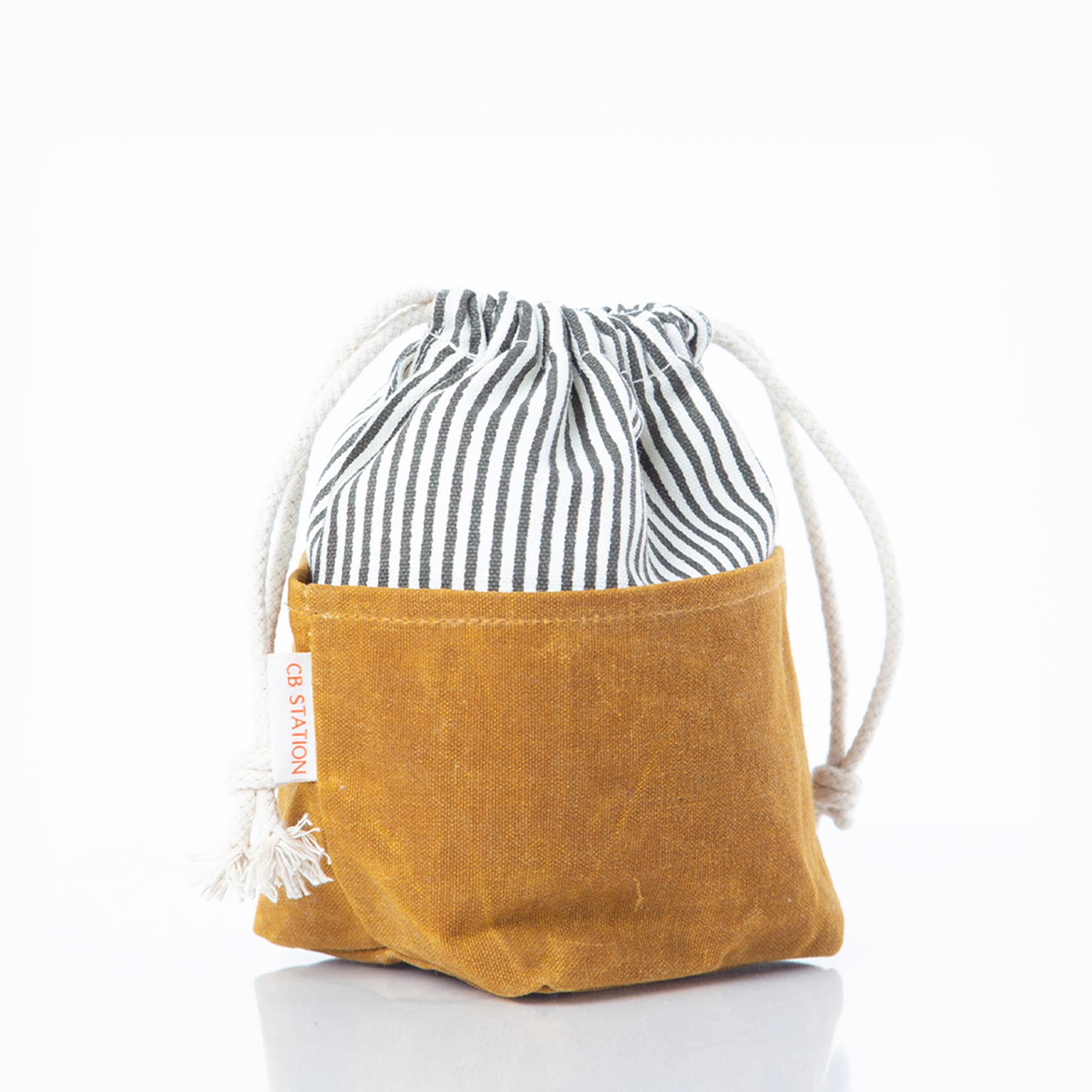 Stylish Waxed Canvas Bin - Small