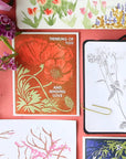 Thinking of You (Red Poppies) Friendship Card