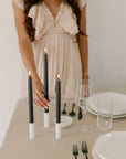 100% Beeswax Dipped Taper Candles | All Natural, Handmade