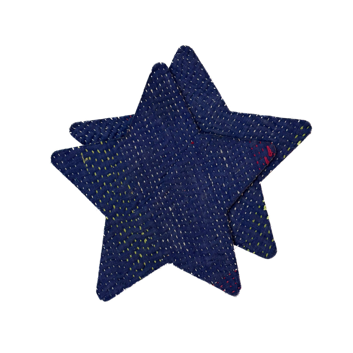 Iron-on Kantha Knee Patches (Pack of 2)