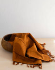 Oversized Woven Hand Towel in Sienna