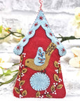 Folk Birdhouse Felt Craft Mini Kit