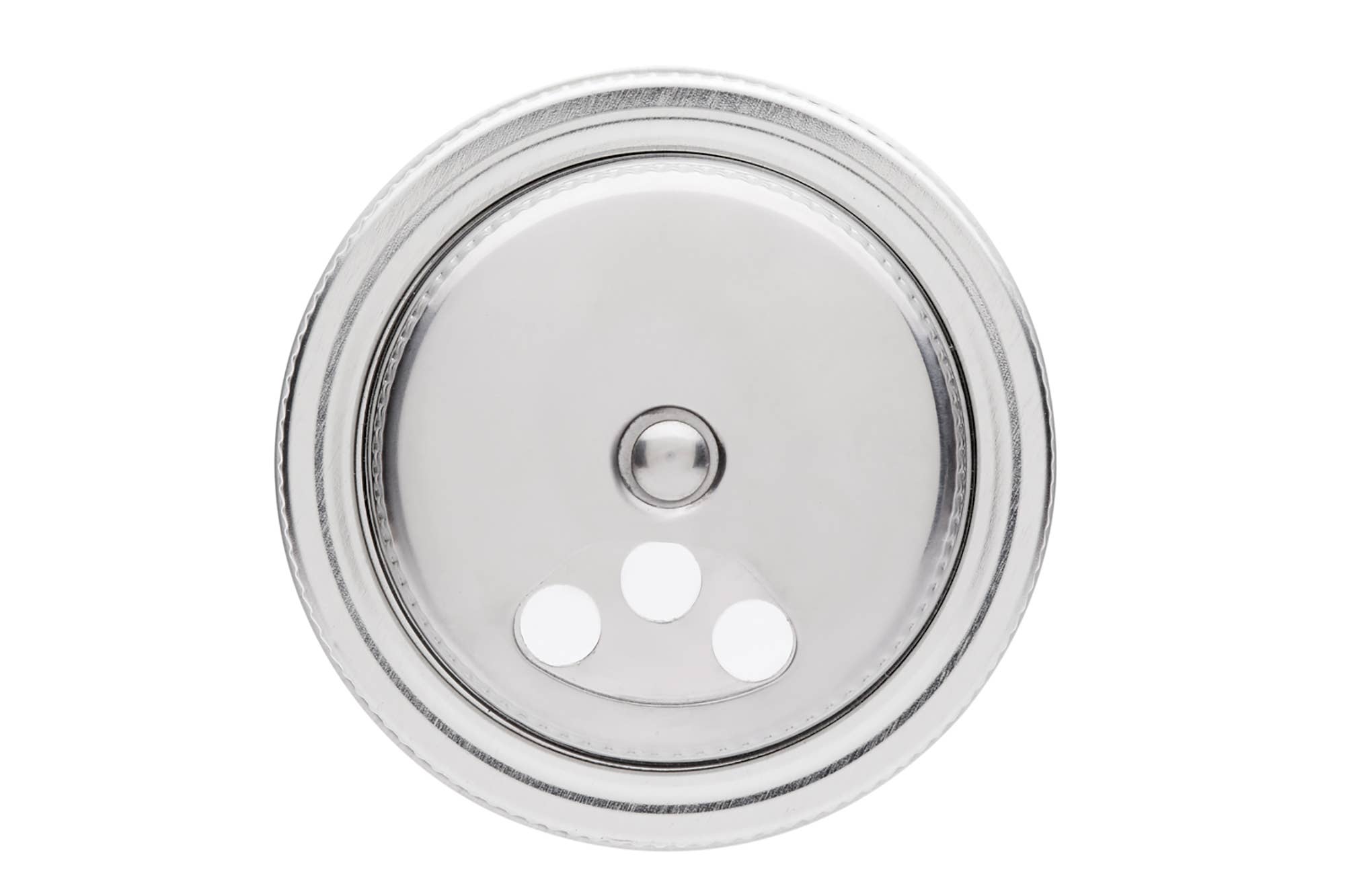 Spice Lid for Regular Mouth Mason Jar, Stainless Steel