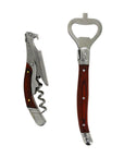 Laguiole Bottle Opener Bar Set with Pakkawood Handles