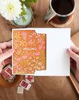 Healing Herb Garden Sympathy Card