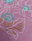 Cosmic Poppies Embroidery Kit