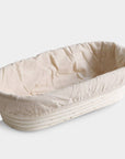 Oblong Proofing Basket and Liner