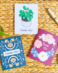 Thank You - Pilea Greeting Card