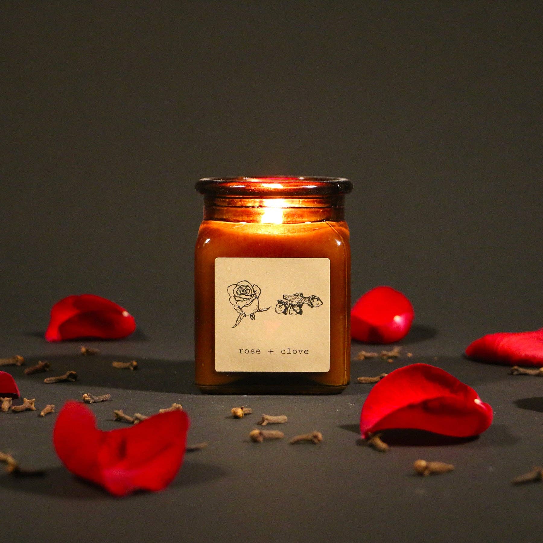 Rose + Clove Candle