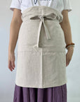 Half Apron with Pockets