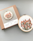 Embroidery Kit  - Avonlea in Terracotta