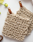 Flax & Twine - Pauly Flax Potholders Kit (makes 2)