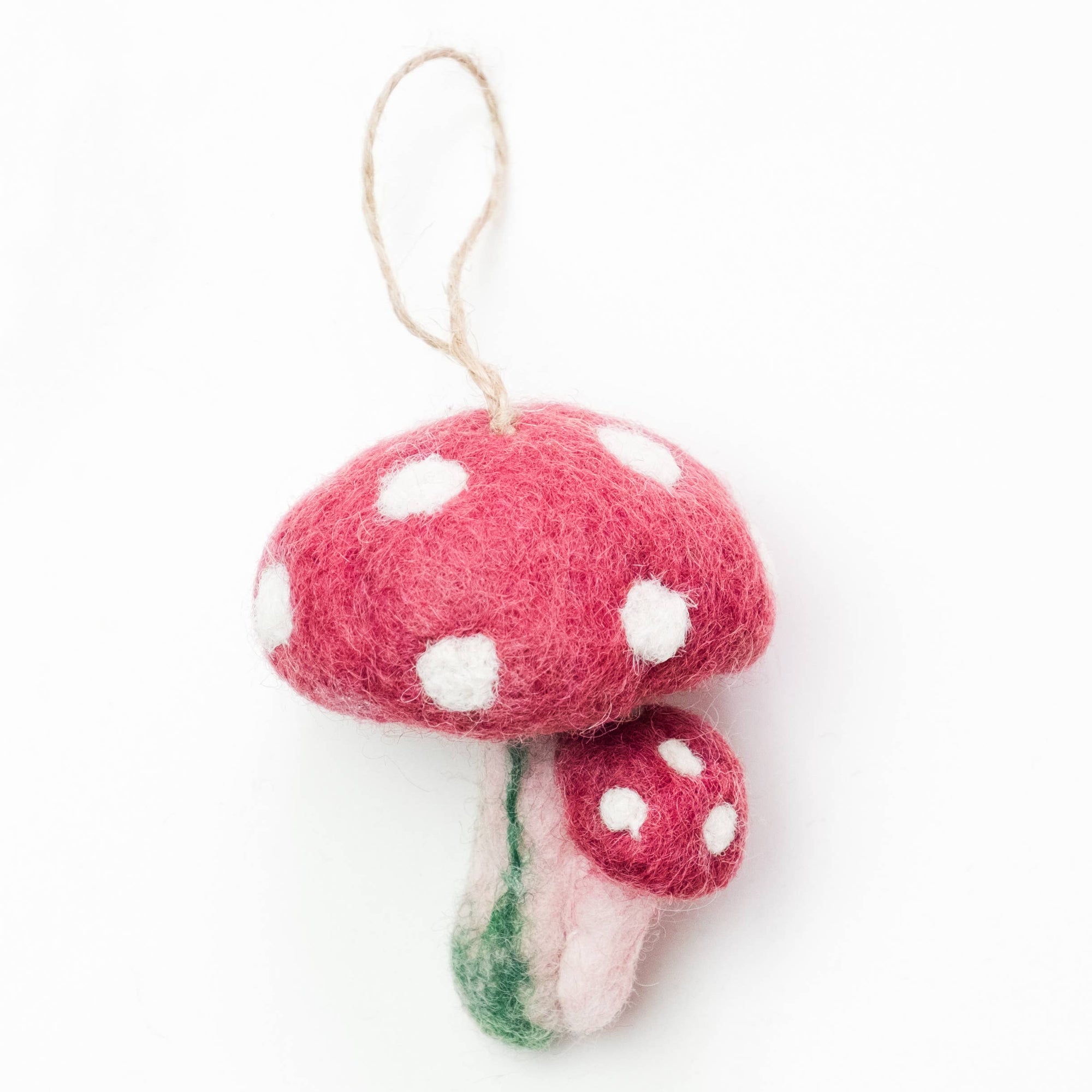 Ornament - Felt Mushrooms