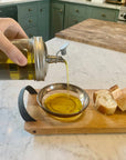 Oil Cruet Lid for Wide Mouth Mason Jar, Stainless Steel