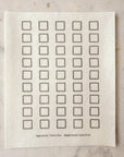 Agnes Martin Mending + Embellishment Transfer