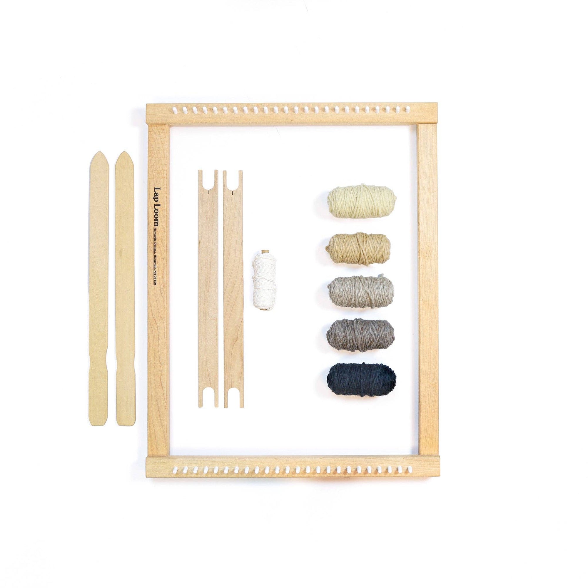 Wooden Lap Loom for Weaving